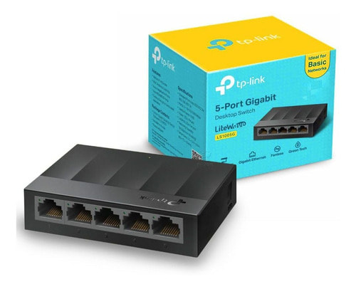 TP-Link Switch Ethernet (LS105G) Gigabit 5 ports…
