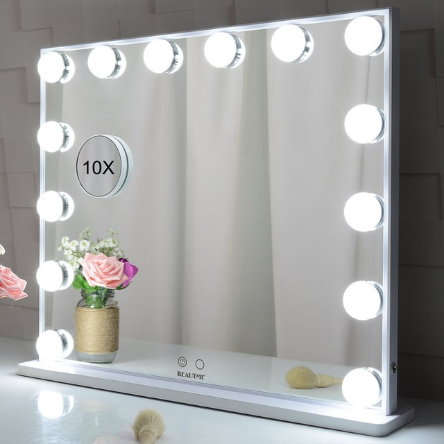 Cosmetic Led Makeup Mirror Malta, Vanity Mirrors With Lights And Desk